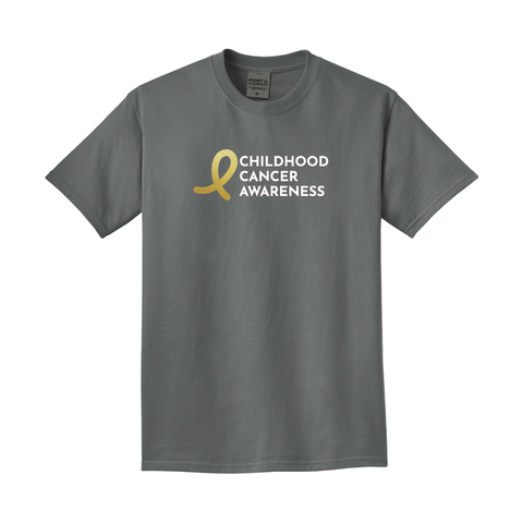 Childhood Cancer Awareness Gold Ribbon T-shirt  
