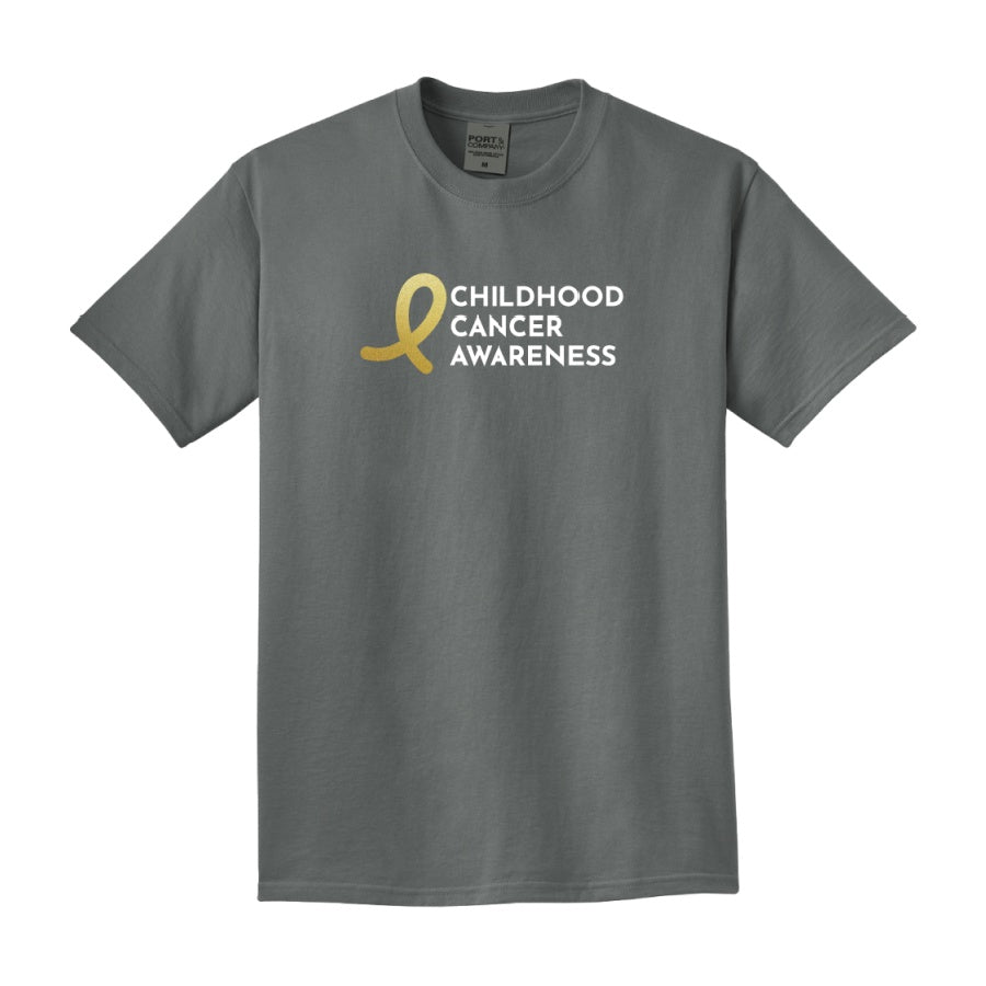 Childhood Cancer Awareness Gold Ribbon T-shirt  